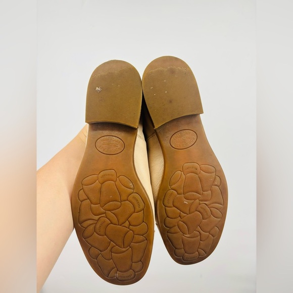 Kork-Ease Nottingham Slip-On Leather Loafers Cream Tan 6.5M - Picture 5 of 5